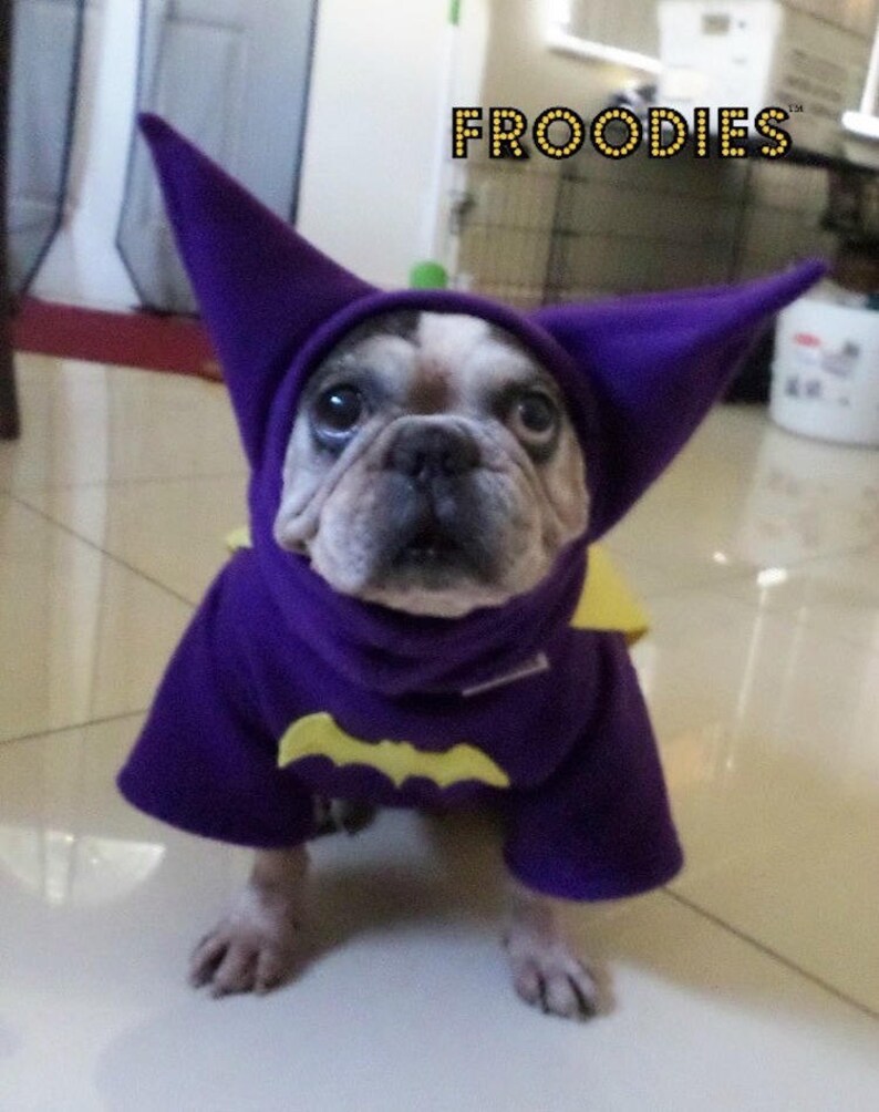 French Bulldog Boston Terrier Pug Dog Froodies Hoodies Halloween Costume Cosplay Star Wars Yoda Fleece Jacket