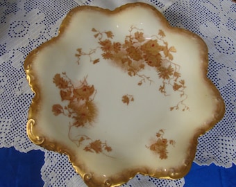 ANTIQUE CRESCENT CHINA Star Shaped Cake / Biscuit Plate