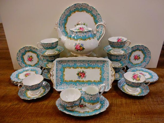 ROYAL ALBERTロイヤルアルバートソースポットトリオ エンチャント