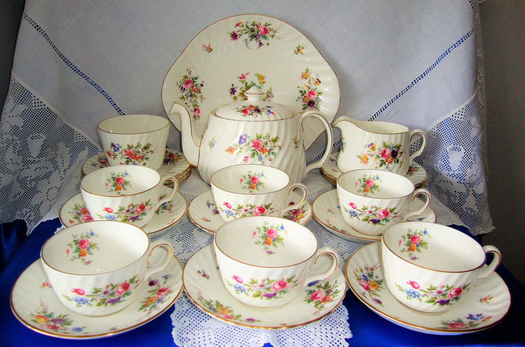 Vintage MINTON MARLOW Tea Set Etsy