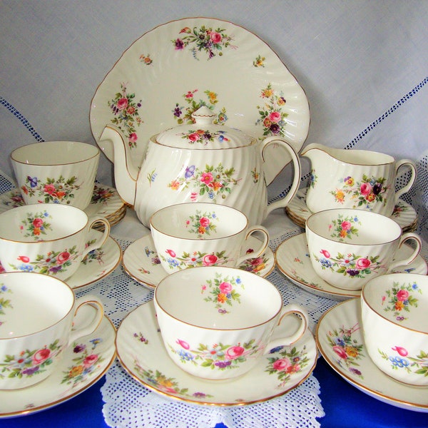 Minton Tea Set Etsy
