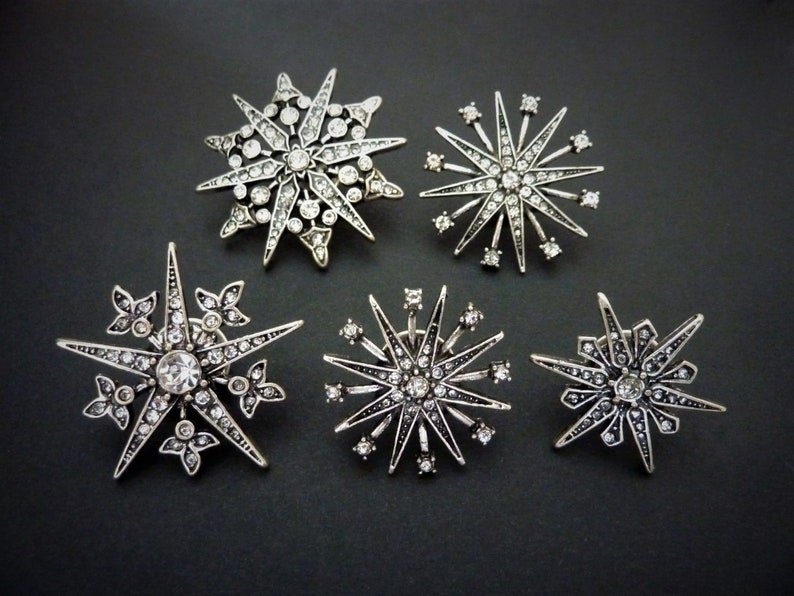 star brooches pins