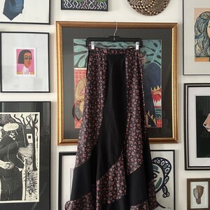 Long flowy skirts 70s hot sale