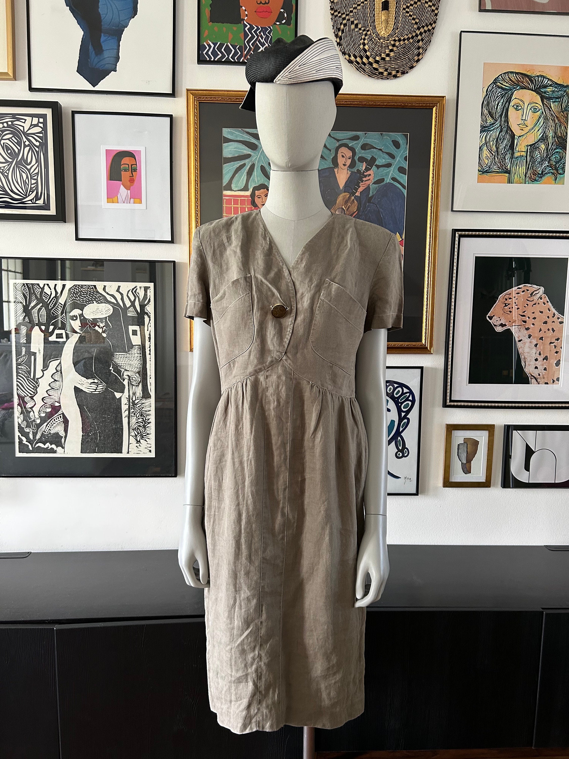 Chanel Linen Dress 