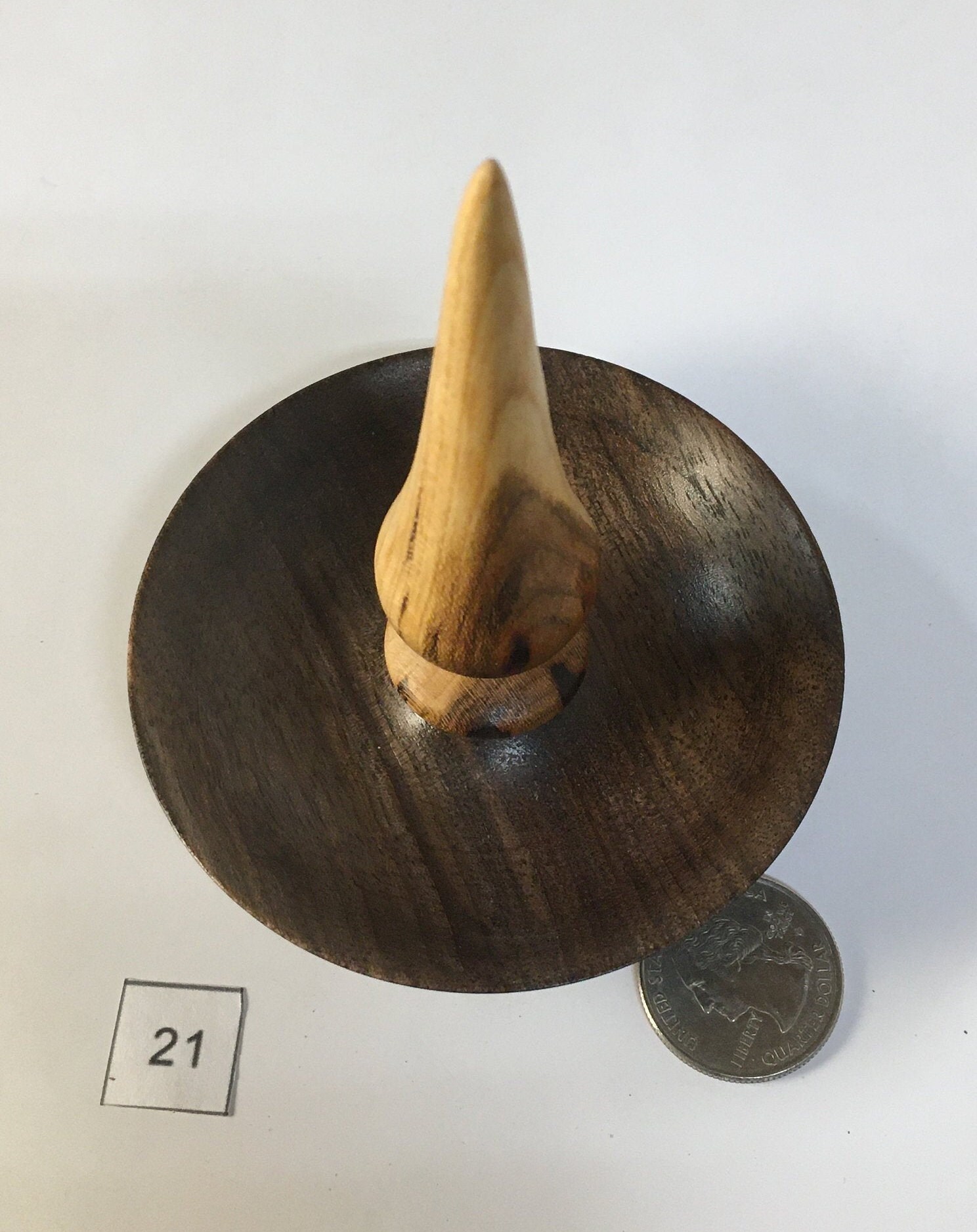 Wood Turned Ring Holder and Jewelry Dish by R2WOOD Etsy