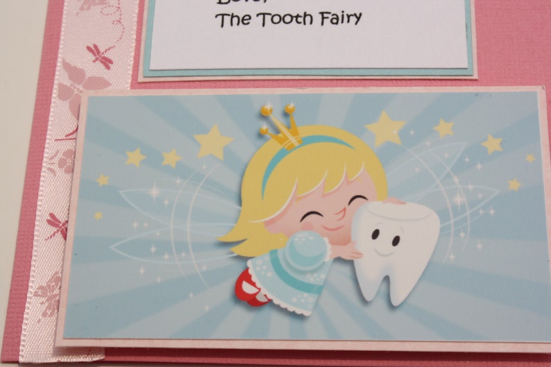 A cute tooth fairy card for someone losing their first