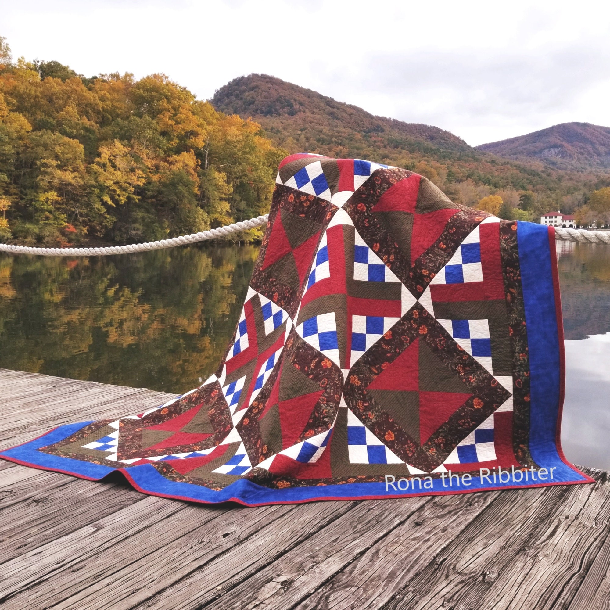 November Rain Quilt Pattern DIGITAL DOWNLOAD Modern Quilt Etsy