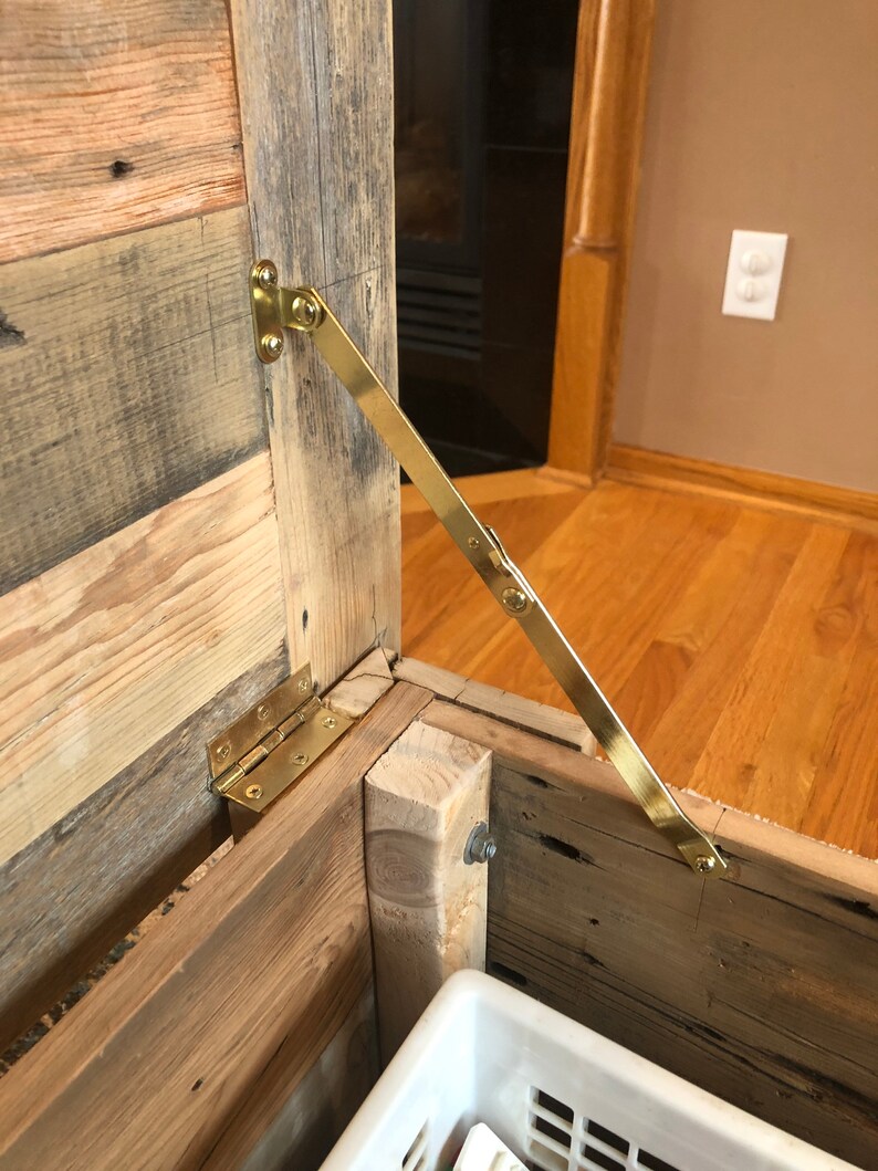 Reclaimed Barn Wood Coffee Table Toy Chest. Pine Rustic and Etsy