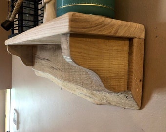 Reclaimed Wood Shelf.  Rustic, Rough-Sawn, Authentic. Custom Sizes available.