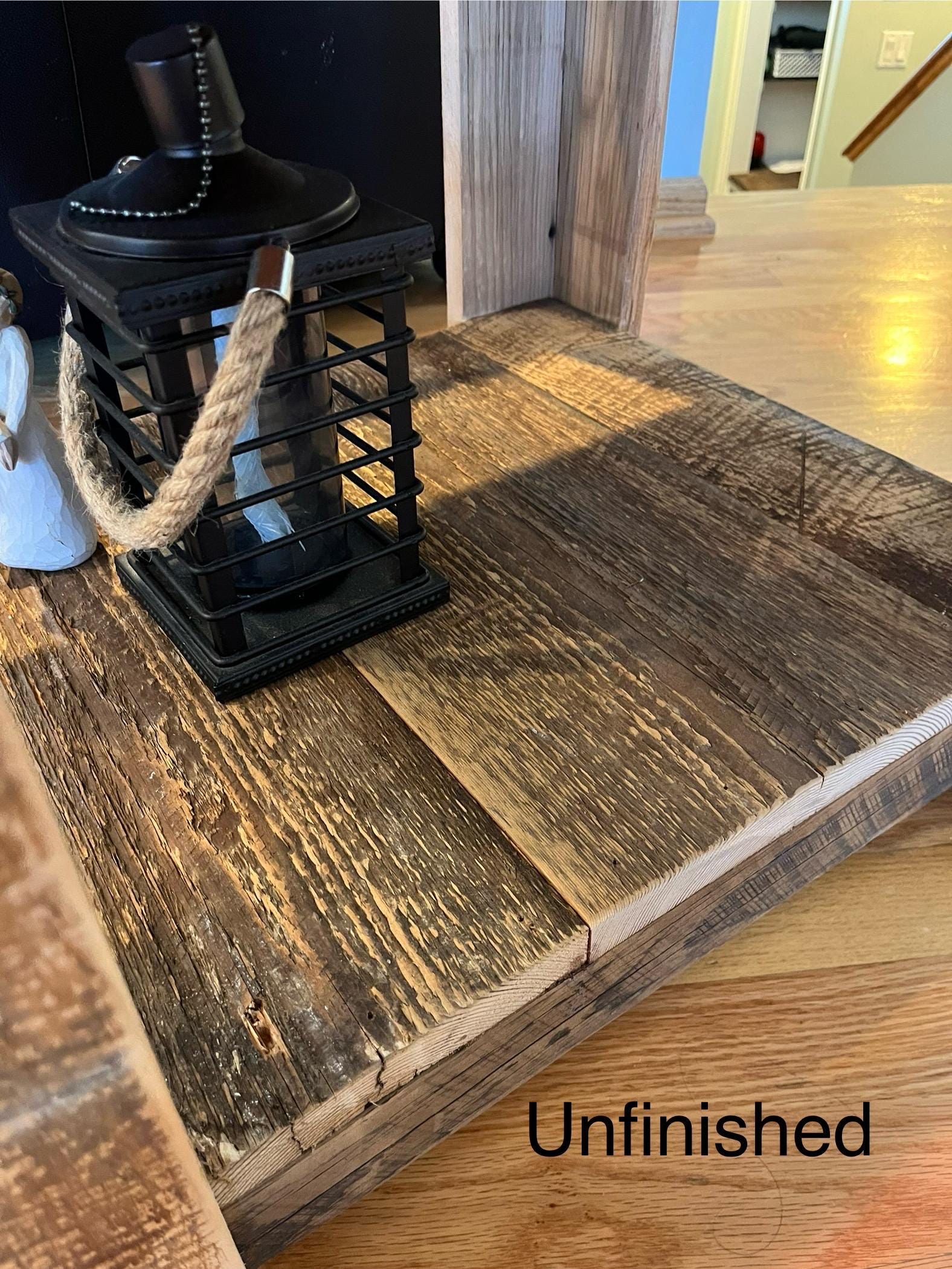 Reclaimed Pine Barn Wood End Table: Rustic Coffee Table - Etsy