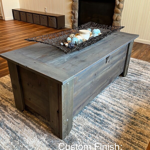 Chest Coffee Table Etsy