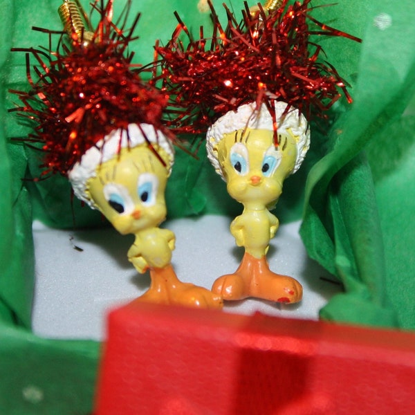 Tweety Bird Earrings Etsy