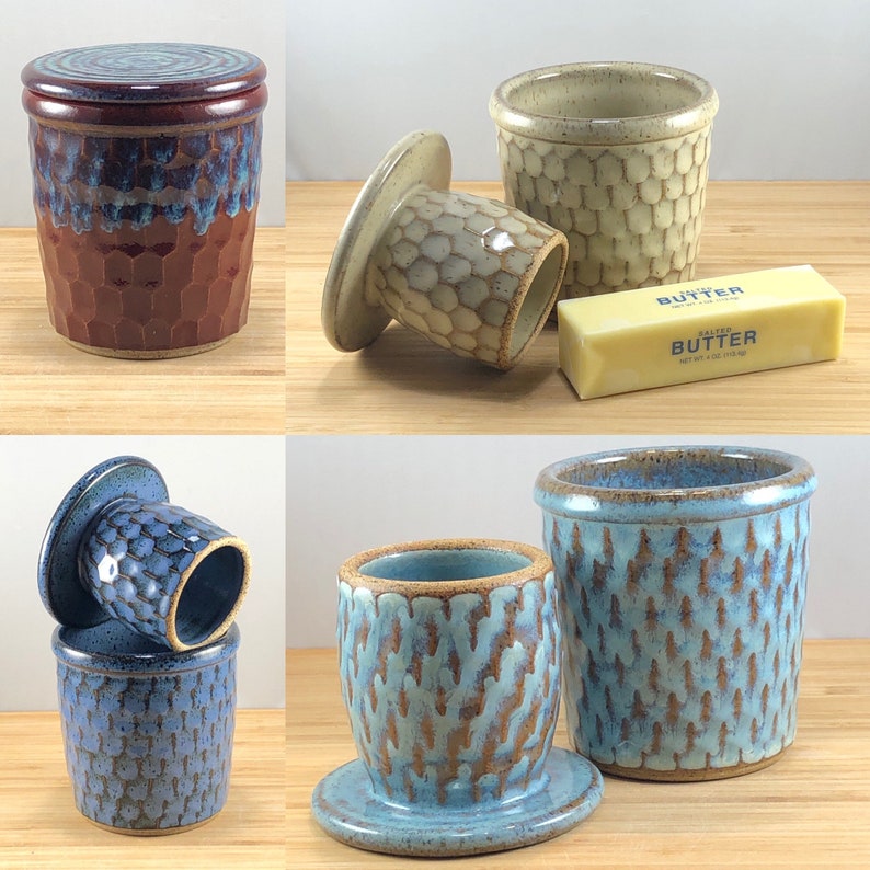 French Butter Crock Made to Order Handmade Pottery Etsy