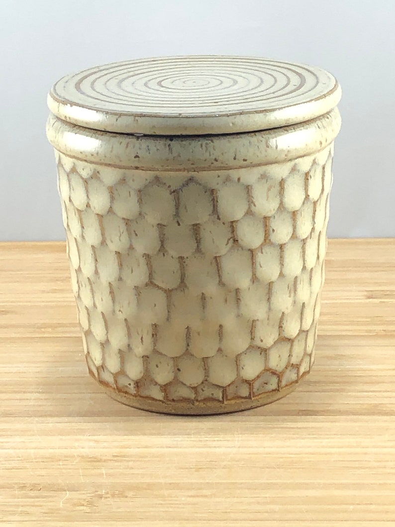 French Butter Crock Handmade Pottery Butter Keeper Etsy