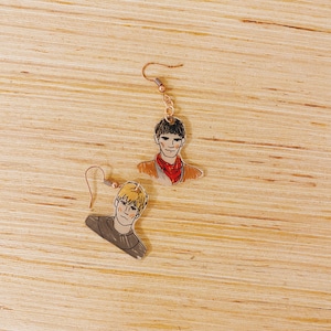 Merlin & Arthur Inspired Earrings