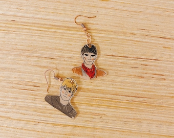 Merlin & Arthur Inspired Earrings