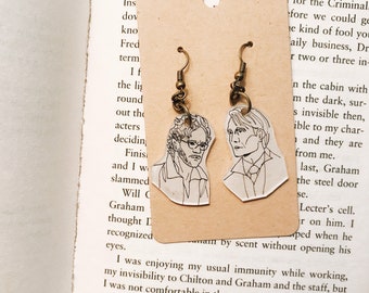 Hannigram Earrings - Will + Hannibal