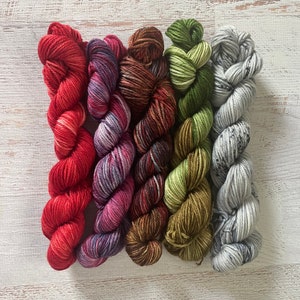 Guardians of the Galaxy Inspired 5 Skein Yarn Set with Free Gift