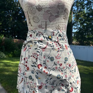 Customized Cotton Half Apron with Pockets and optional towel add on