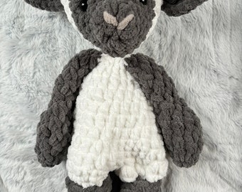Lamb Knotted Lovie Toy Stuffie