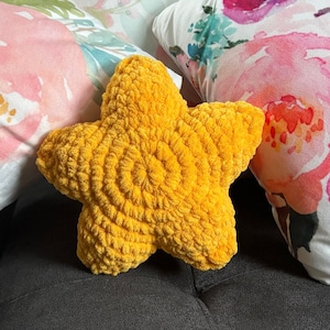 Crochet Star Pillow Stuffies