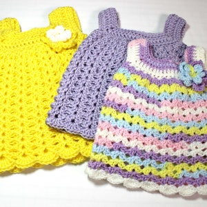 Crochet Cotton Baby Sundress
