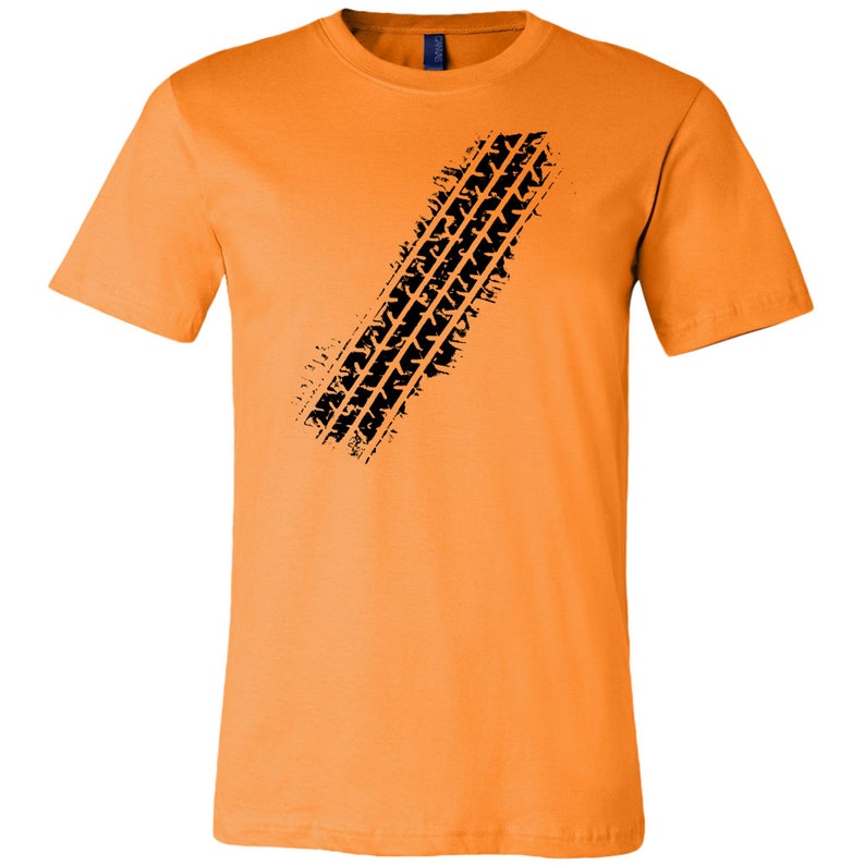 Men's t shirt tire track Canvas Mens Shirt tshirt with Etsy