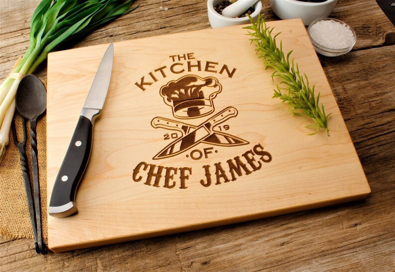 Personalized cutting board 98 Gift for cooks Birthday Gift Etsy