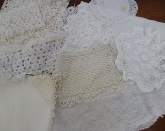 Crafting Pack of Vintage Lace