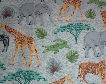 Flannel Safari Pillowcases