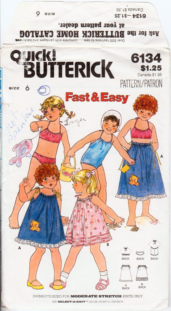 girls size 6 swimsuit