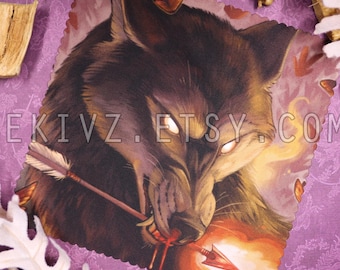 Wolf . MICROFIBER CLEANING CLOTH