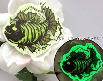 3" VOLTAIC GROUPER . Glow In The Dark Sticker