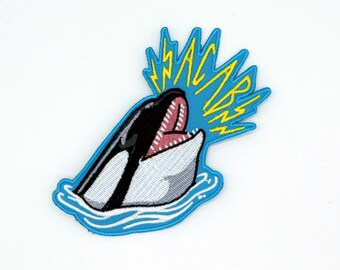 ACAB ORCA. Embroidered Iron On Patch