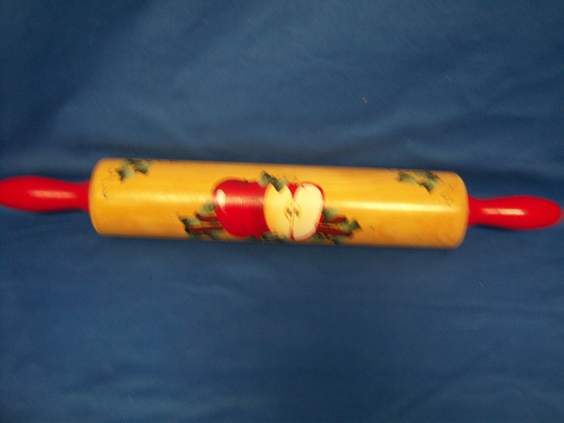 Hand Painted Rolling Pin Decorative Rolling Pin Very Well Etsy