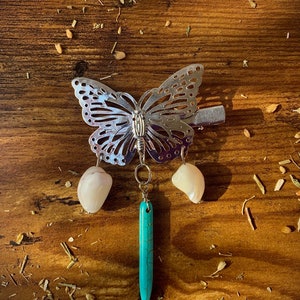 Ocean Dream ~ Butterfly Hair Clip / Butterfly Hair Accessories / Hair Accessories / Hair Jewelry / Crystal Accessories / Crystal Hair Clip