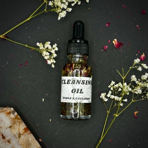 Cleansing Ritual Oil, Anointing Oils, Candle Oils, Bath Oil, Spell Work, Gifts for Her, Wicca, Wiccan, Altar Tools, Candle Magic