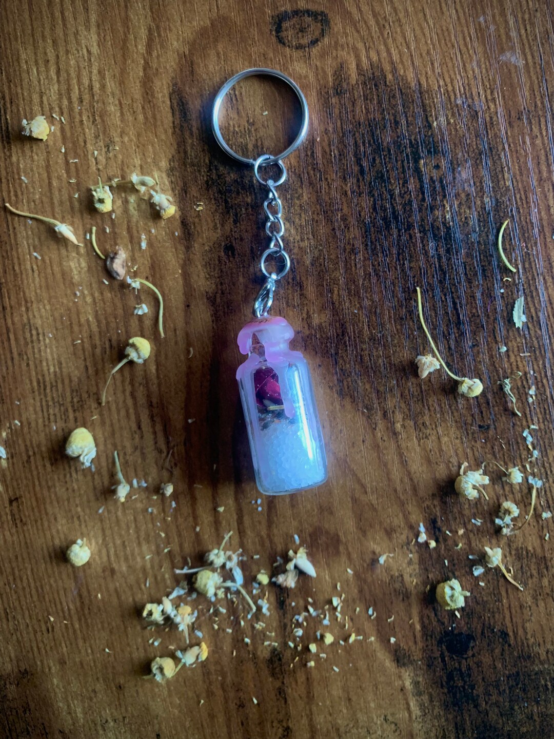 Self Love Spell Jar Keychain / Love Spell Jar / Love Spell / Etsy