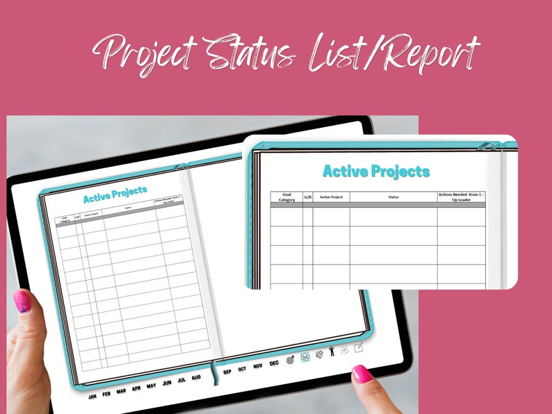 Onenote Digital Planner, Work Planner, Leader Standard Work, Daily