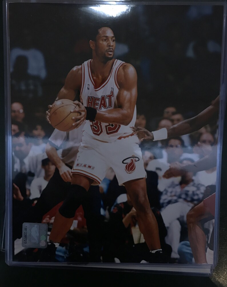 Alonzo Mourings Miami Heat 8x10