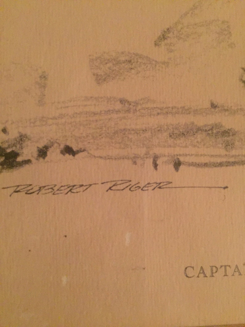 1960 Robert Riger Shell Oil 16x20 Framed Print Captain Robustelli Blitzes.. #6 of 10