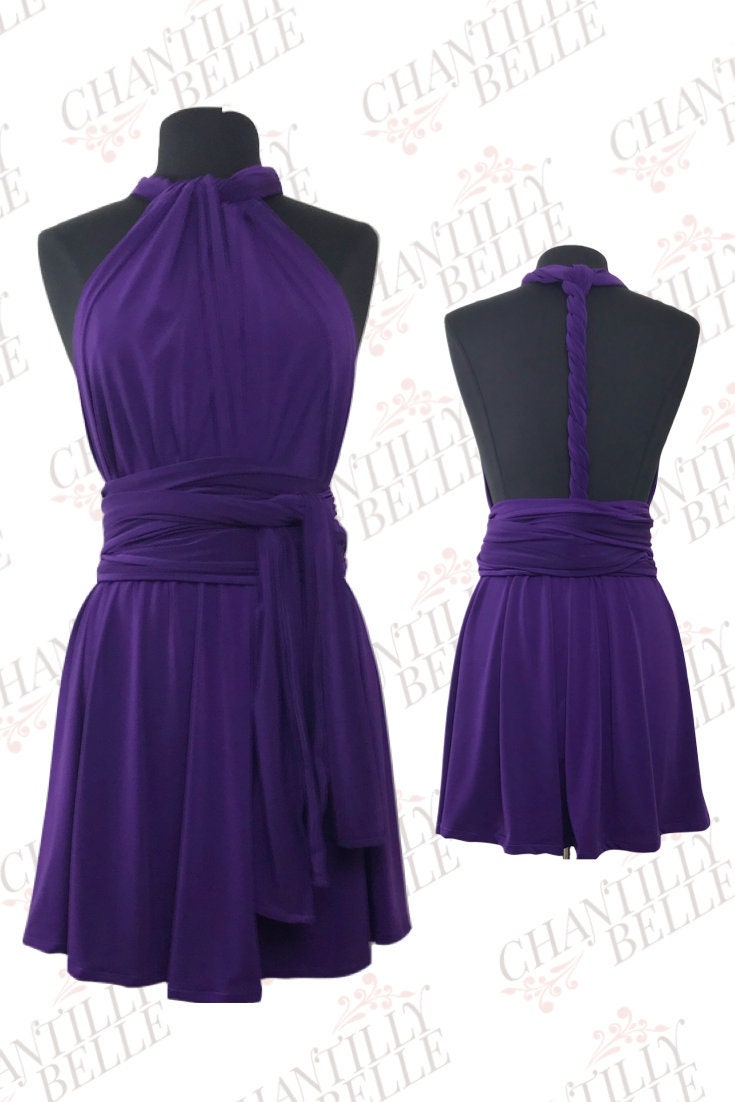 plum dress casual