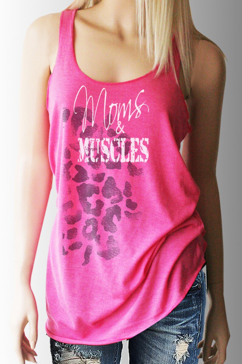 Moms & Muscles Women's Workout Tank. Workout Shirt. Etsy