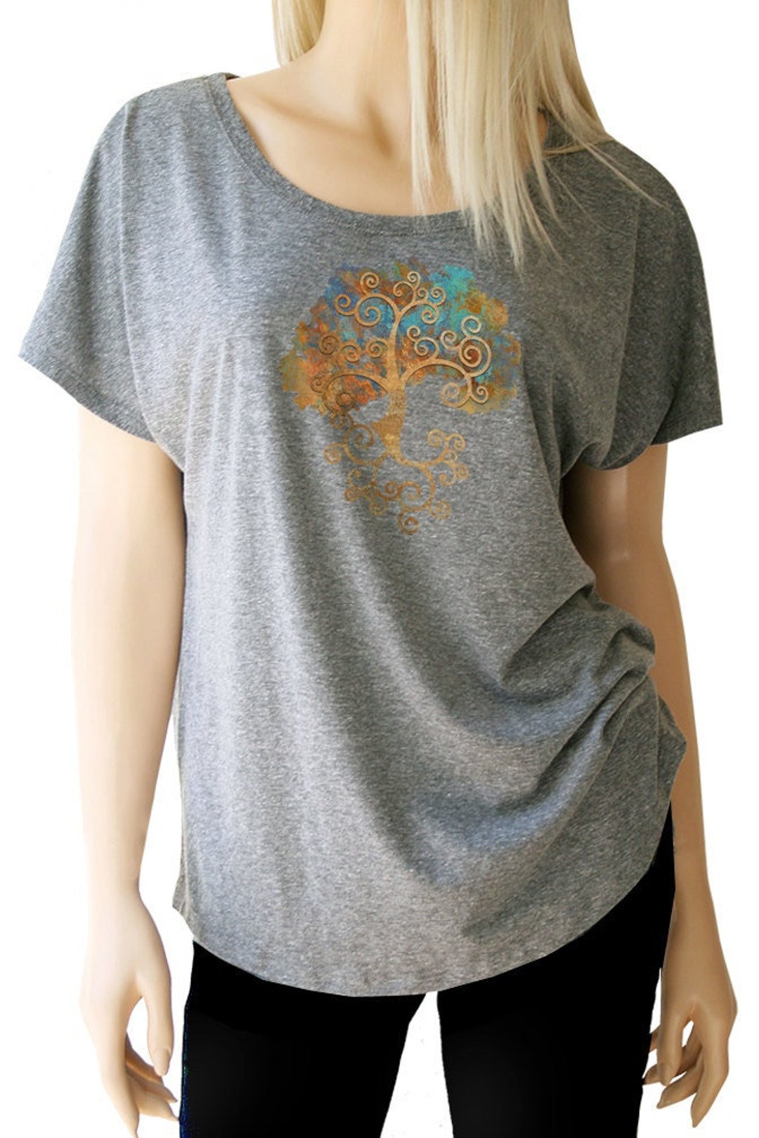 Dolman Sleeve Workout Tops