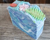 ISLAND OASIS coconut Milk Handmade Soap 6 1 2 0z buttery artisan art skin love vegan