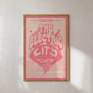 The Office Wall Art Printable Digital Download Electric City Scranton