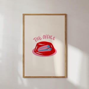 The Office Wall Art Printable Digital Download Dunder Mifflin Poster Gift
