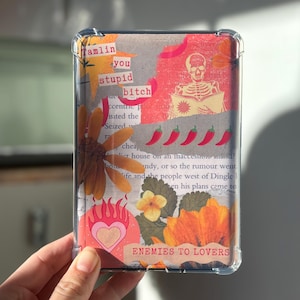 Kindle Printable Clear Case Insert Aesthetic Decoration Bookish, Spicy Romance