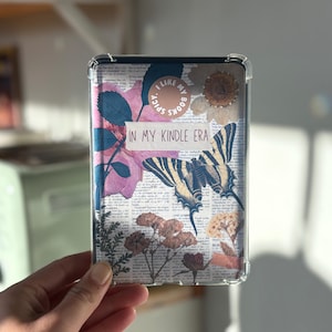 Kindle Printable Clear Case Insert Aesthetic Decoration Bookish