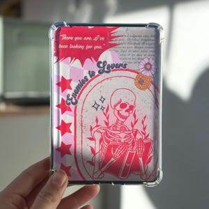 Kindle Printable Clear Case Insert for Kindle Aesthetic Kindle Accessories Digital Download